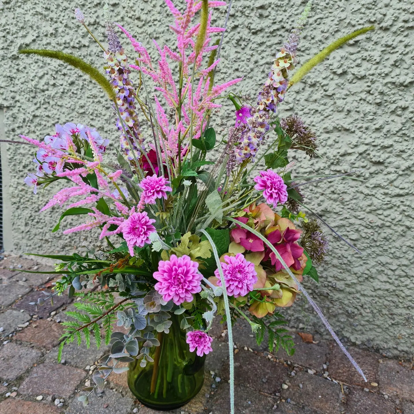Artischoke Kunstblumen Wiesenblumen